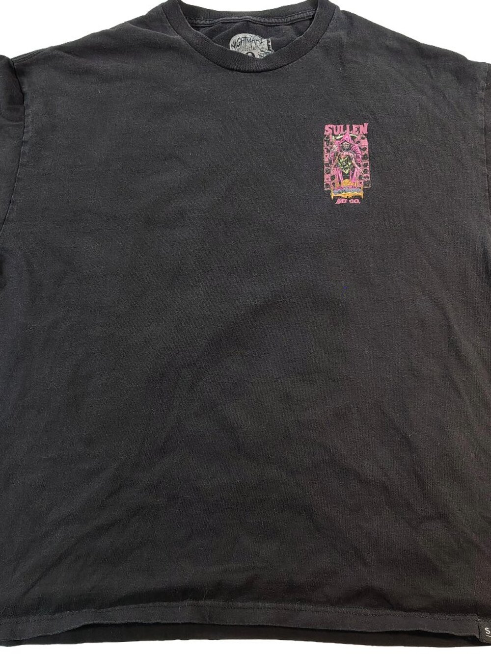 Men's Black XXL Nightmare Collection T-Shirt by Sullen Art Collective